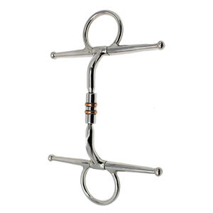 TALLIANS INTERNATIONAL Brida de Anillo Suelto de Acero Inoxidable para Caballos, Estilo Western Antiguo, de Alta Calidad - Product Image 2