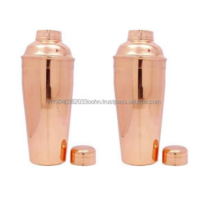 Cocktail Shaker En Laiton Or Noir Bronze Miroir Finition Shaker En Acier Inoxydable Barware Outils - Product Image 5