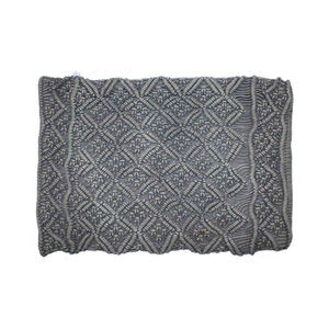 Luxury Boho Macrame Cushion <b>Cover</b> Handmade Cotton Woven Textured Decorative <b>Throw</b> Pillow Case Grey Vintage <b>Sofa</b> LivingRoom Decor - Product Image 1