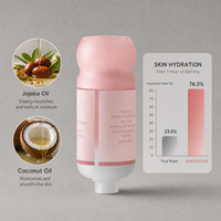 Filtre de douche parfumé intégré HURRAYFOUR Rose Sauvage pour revendeurs e-commerce, approvisionnement en produits pour distributeurs