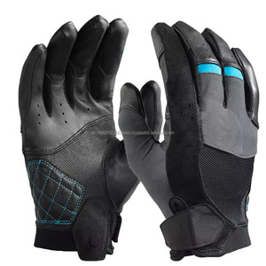 Nouveau style, meilleures ventes : Gants de frappeur de baseball en cuir à manchette longue, qualité supérieure, robustes, pour entraînement, usage intérieur/extérieur, haute performance - Product Image 5