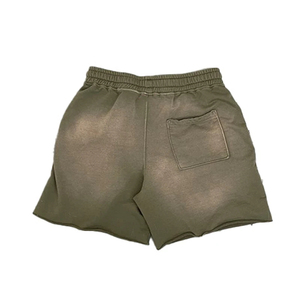 Shorts de Hombre con Lavado Ácido, Estilo Vintage, Tela de Algodón, Ajuste Cómodo, Atuendo Casual de Verano, Transpirable, Elegante y Moderno - Product Image 2