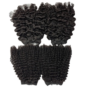 Extensiones de Cabello Humano 100% Premium, Rizado Afro, Suave, Voluminoso y de Alta Calidad para Salón de Belleza - Product Image 1