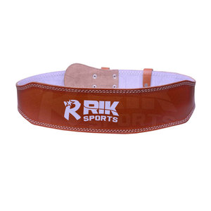 Ceinture de musculation en cuir véritable PU personnalisée avec boucle métallique pour la musculation et l'entraînement en salle de sport – Vente en gros - Product Image 2