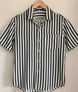 Camisa de Hombre a Rayas, Formal, Ecológica, Transpirable, de Algodón, con Cuello Camisero y un Solo Botón, para Fiestas de Verano, Venta al Por Mayor - Product Image 3