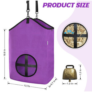 Bolsa de Heno de la Mejor Calidad para Caballos, Cabras y Ovejas, Bolsa Colgante para Alimentar Heno en Establos - Product Image 2