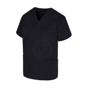 New Arrival Best Selling V-Neck Tops High Quality Made In Pakistan Reasonable Unisex Scrub V-Neck Tops - Product Image 2