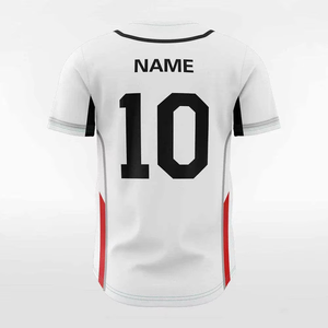 High Quality Customized Color Breathable Quick Dry Printed Winter <b>Baseball</b> Jersey 100% Polyester Front Logo Team Wear - Product Image 5