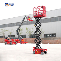 CFMG 4.5m/5.6m Mini plate-forme élévatrice personnelle de travail aérien plate-forme élévatrice à ciseaux automotrice électrique pour une personne à vendre