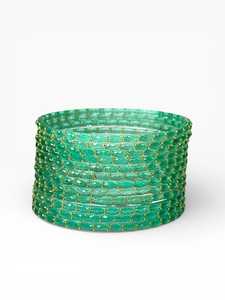 Wholesale Indian Style Churiya <b>Bangle</b> <b>Set</b> for Wedding Latest Design Women's Jewelry Hand Made Bridal <b>Bangles</b> <b>Sets</b> for Ladies - Product Image 3