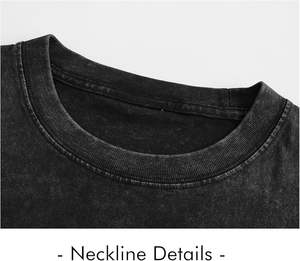 T-shirt vintage noir surdimensionné pour homme, respirant, col rond, manches courtes, en coton doux, best-seller - Product Image 2