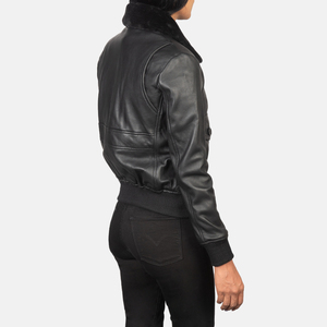 Stylish <b>Leather</b> <b>Jacket</b> with Breathable Cotton Lining and Factory-Fresh <b>Long</b> Sleeve Outerwear Women <b>leather</b> fashion <b>jackets</b> - Product Image 2
