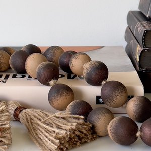 Handcrafted Beaded Hanging Garland for Wedding Party and Event Decoration Natural Beaded Hanging Garland Artisan Home Decor - Product Image 4