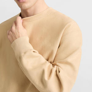 เสื้อสเวตเชิ้ตคอกลมทรงปกติสำหรับผู้ชาย คุณภาพสูง ลายเรียบ ผ้าฝ้าย 100% สวมใส่สบายๆ - Product Image 5