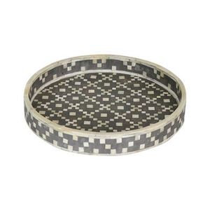 Luxury Bone Inlay Serving Tray For Organizing <b>Coffee</b> <b>Table</b> Accessories Candles Books And Decorative Items - Product Image 1