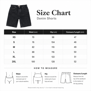 Shorts en jean noir pour homme, coupe ample, style streetwear, décontracté, en coton délavé, hip-hop, été, grandes tailles - Product Image 6