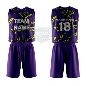 Uniforme de Voleibol Deportivo para Hombre, Personalizado con Logotipo, de Alta Calidad, Transpirable, en Poliéster - Product Image 3