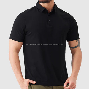 Polo de golf imprimé à l'écran de haute qualité Polo pour homme ultra respirant avec boutons pression - Product Image 1