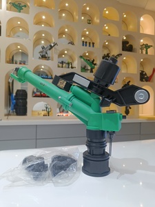 Pistolet d'arrosage oscillant réglable de 1,5 pouce à longue portée avec entraînement par engrenages à 360° pour l'irrigation des fermes, l'agriculture et les pelouses - Product Image 1