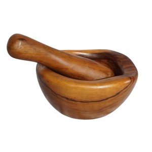 Handcrafted Wood Mortar and Pestle Set Kitchen <b>Herb</b> & Spice <b>Grinder</b> Eco-Friendly Solid Wooden for Home Use In Best Price - Product Image 6