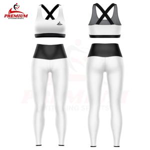 Conjuntos Deportivos para Mujer de la Mejor Calidad, Manga Larga, Ropa Deportiva Informal, Leggings Cómodos con Sujetador Deportivo Negro Resistente - Product Image 2