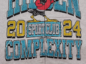 Vintage Custom French Terry Heavy Cotton Plain Hoodies Custom Screen Printing Men Oversized Zip up Rhinestones Graphic Hoodie - Product Image 4