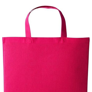 กระเป๋าผ้าแคนวาสแบบเป็นมิตรกับสิ่งแวดล้อม หูหิ้วสั้น ทนทาน สำหรับใส่ของช้อปปิ้งหรือของชำ - Product Image 4