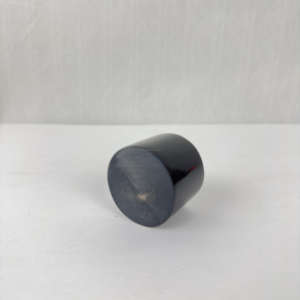 Petit rouleau de corne noire de buffle d'eau naturelle écologique en forme de cylindre - Product Image 6