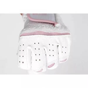 Guante de Golf de Cuero Genuino Transpirable de Alta Calidad con Logotipo Personalizado para Zurdos, con Agarre Suave de Cabretta y Dedos Completos - Product Image 3