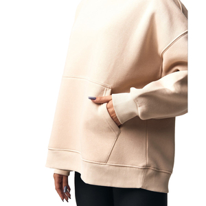 Camiseta Oversize Personalizada para Mujer con Hombros Caídos, Venta al por Mayor, Estilo Urbano Holgado, Top Casual de Algodón Pesado, Ropa de Moda - Product Image 6