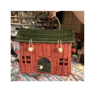 Venta caliente Natural Rattan Christmas Bell Ornament Mimbre Vintage Bell Christmas Trees Decor Los mejores regalos de Navidad de Vietnam - Product Image 4