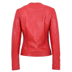 Veste d'hiver pour femme en cuir véritable, de qualité supérieure, design personnalisé, taille adulte, imperméable et écologique - Product Image 4