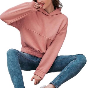 Sudadera con Capucha para Mujer, Diseño Popular, Hombros Caídos, Bolsillos, Forro Polar Grueso, Tallas Grandes, Informal - Product Image 6