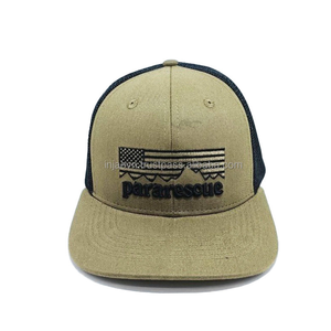 Casquette Trucker en Maille Personnalisée avec Logo Brodé, Casquette à 6 Panneaux avec Patch Brodé, Respirante et Structurée pour Hommes – Vente en Gros - Product Image 2