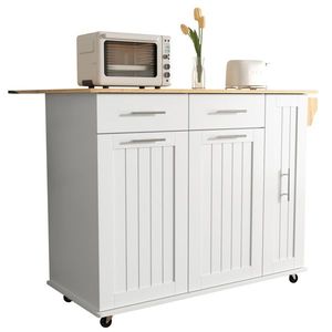 Carrello da Cucina Portatile a 3 Livelli con Ripiano Estraibile, Organizzatore per Armadietti e Scaffale Interno, Carrello Portaoggetti con Ruote - Product Image 4
