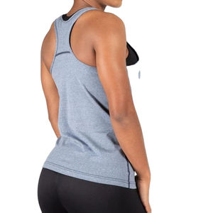 Camiseta sin Mangas para Mujer, Nueva y Moderna, de Secado Rápido y Tela Cómoda Personalizada para Entrenamientos, Camiseta Corta de Verano - Product Image 5