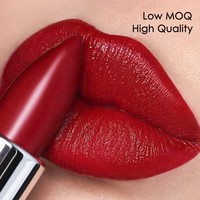 Rouge à lèvres OEM anti-transfert et waterproof avec impression de logo personnalisé, fini mat