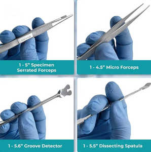 ชุดผ่าตัดเกรด A + ทำจากสเตนเลสสตีลได้รับการรับรอง CE สำหรับนักศึกษาแพทย์ - Product Image 4