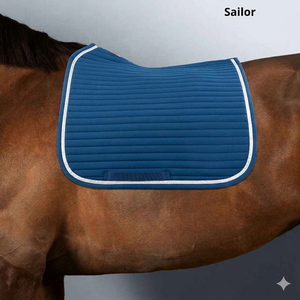 BRAND ZONE Custom All-Purpose Saddle <b>Pad</b> Comfortable Dressage English Horse Riding Equipment Made Velvet Polyester Filling <b>Foam</b> - Product Image 5