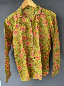 Conjunto de Pijama Estampado Transpirable, Tela de Algodón Suave, Ropa de Dormir Cómoda - Product Image 2