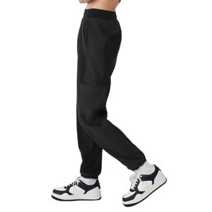 กางเกงวิ่งเอวสูงของผู้หญิงกางเกงกีฬาเอวสูงยืดระบายอากาศได้มีกระเป๋าโลโก้ตามสั่งสำหรับฤดูหนาว - Product Image 1