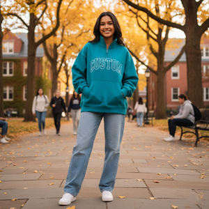 Casual Oversized Sweatshirt with <b>Mock</b> <b>Neck</b> and Drop Shoulders Oversized <b>Mock</b> <b>Neck</b> Sweatshirt Warm Fleece Lined Winter <b>Top</b> - Product Image 1