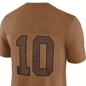 Maillot de football américain sur mesure de haute qualité avec design respirant à manches courtes - Product Image 5