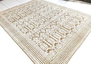 Tapis en laine tufté élégant pour hall d'hôtel, tapis tufté à la main par un designer pour la décoration d'hôtels de charme, prix de gros - Product Image 2