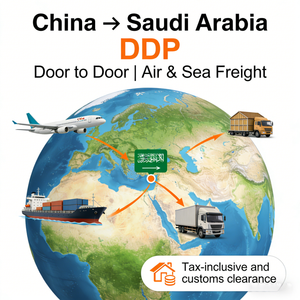 Envío DDP a Arabia Saudita desde China, Transporte Aéreo y Marítimo, Servicio de Logística de <span class=keywords><strong>Amazon</strong></span>, Puerta a Puerta, Entrega Rápida, Servicio Confiable - Product Image 1