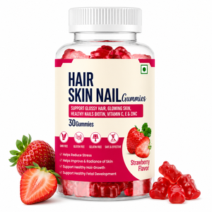 Gomitas para Cabello, Piel y Uñas de Marca Privada con Biotina, Vitamina C, Vitamina E y Zinc para el Apoyo Diario de Belleza y Bienestar - Product Image 1