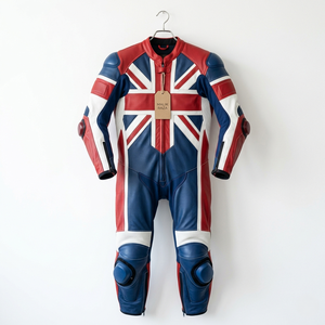 Traje de Carreras de Cuero Personalizado para Motocicleta, Diseño de Logotipo Personalizado y Servicio de Ajuste - Product Image 6