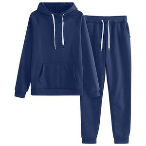 New Arrival High Quality Eco-Friendly Hooded Trouser Men <b>Set</b> 2 Piece Pullover Tracksuit 100% Cotton Waterproof Breathable Quick - Product Image 6
