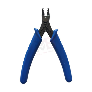 Pinzas Profesionales para Extensiones de Cabello con Herramientas Multifuncionales Sostenibles para Extensiones de Cabello con Mango Metálico Azul - Product Image 1
