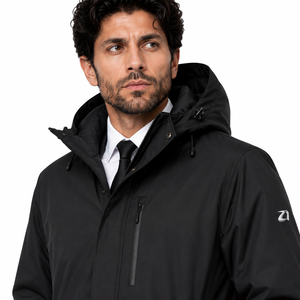 Men's <b>Jackets</b> Waterproof Parka Hooded Rain <b>Jacket</b> Breathable Windproof Corporate Outerwear OEM ODM Manufacturer - Product Image 2